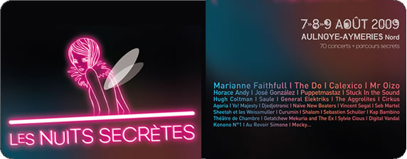 Les Nuits Secrètes : Une grande réussite pour cette année 2009