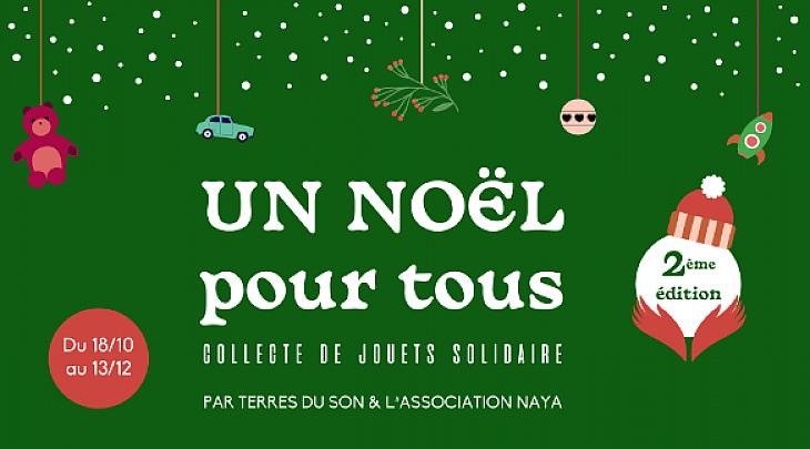 Terres du Son organise sa seconde collecte de jouets du 18 octobre au 13 d&eacute;cembre !