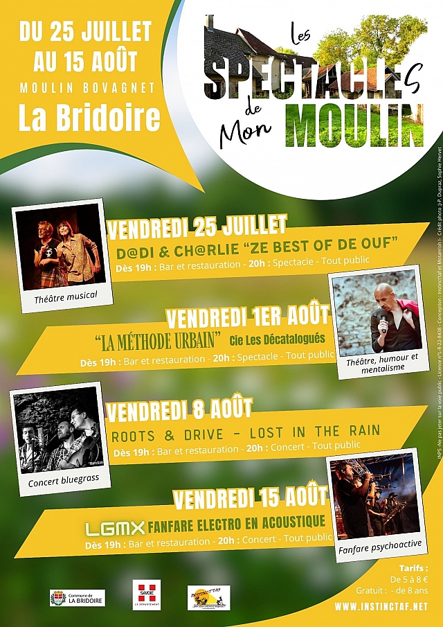 Les Vendredis de Mon Moulin